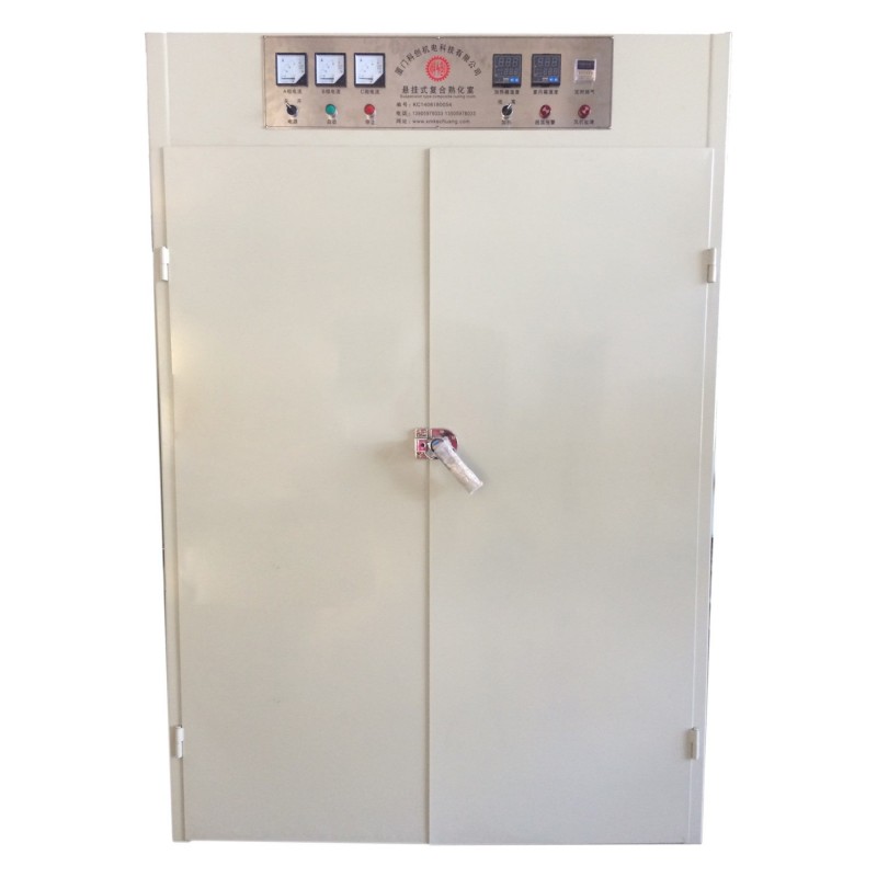 Kovettumiskammio maalatulla ovella